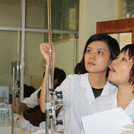 Lab work: Reading the burette