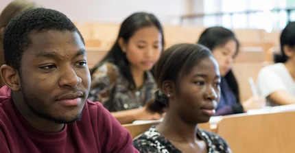 Studenten in der Vorlesung