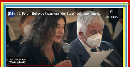 Sabine Kuhlmann auf dem Forum Bellevue