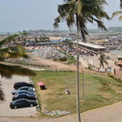 Der kleine Fischerort Elmina