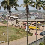 Der kleine Fischerort Elmina