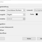 Screenshot Adobe Pro: Verknüpfung erstellen