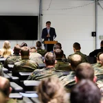Der Vortrag von Prof. Dr. Sönke Neitzel in Rukla war gut besucht.