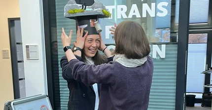 Kata with hat