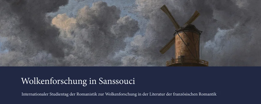Nuages romantiques – mise en fiction et traitement esthétique Journée d’études, Sanssouci, le 24 octobre 2014