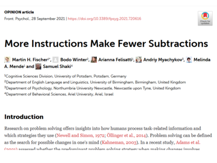 Publication Opinion Article