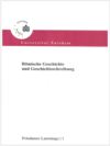 Buchcover Römische Geschichte und Geschichtsschreibung