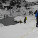 Geosciences excursion, snowy landscape