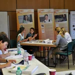 Die Assessor_innen hatten dabei alle Hände voll zu tun.