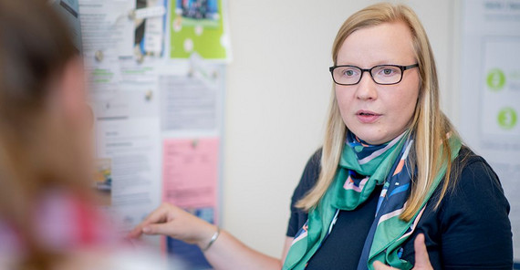 Heike Stadler. Foto: Tobias Hopfgarten