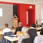 Inputvortrag in der Oberen Mensa