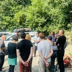 Diskussion über die Geologie des Himalaya.