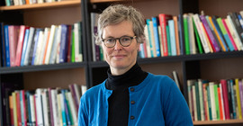 Aileen Oeberst in her office