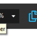 Screenshot Adobe Pro: Auswahlwerkzeug