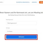Meeting beitreten