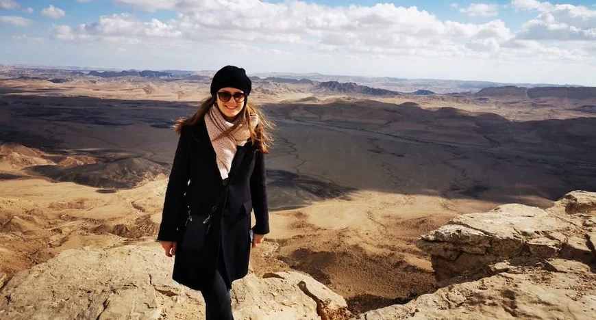 Blick auf den Negev bei Mitzpe Ramon