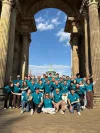 Das ganze Team am Neuen Palais