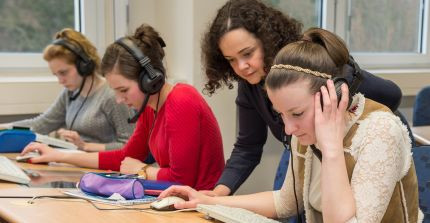 Gruppe von Studierenden