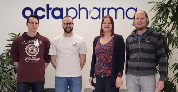 Gruppenfoto UP bei Octapharma