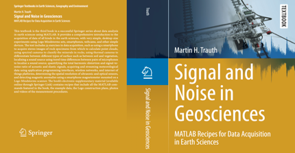 Book cover "MATLAB Recipes for Earth Sciences"