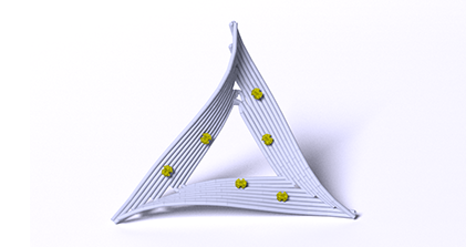 DNA origami triangle