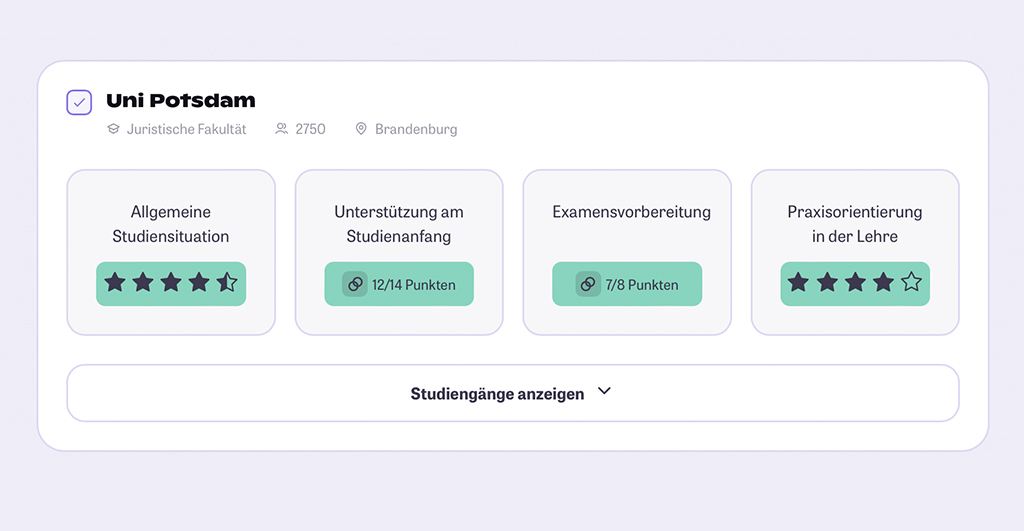 Neues aus der Fakultät Juristische Fakultät Universität Potsdam
