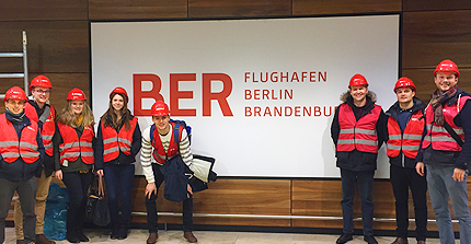 MEPP zu Besuch am Flughafen BER